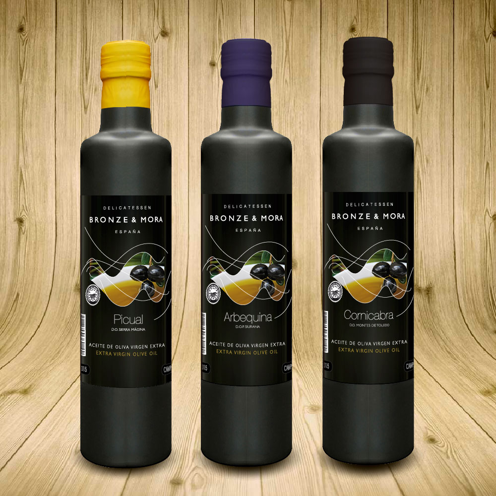 botellas-aove-aceite-de-oliva-virgen-extra-Bronze-&-Mora-ideal-para-regalar-la-mejor-y-unica-seleccio?n-de-Espan?a