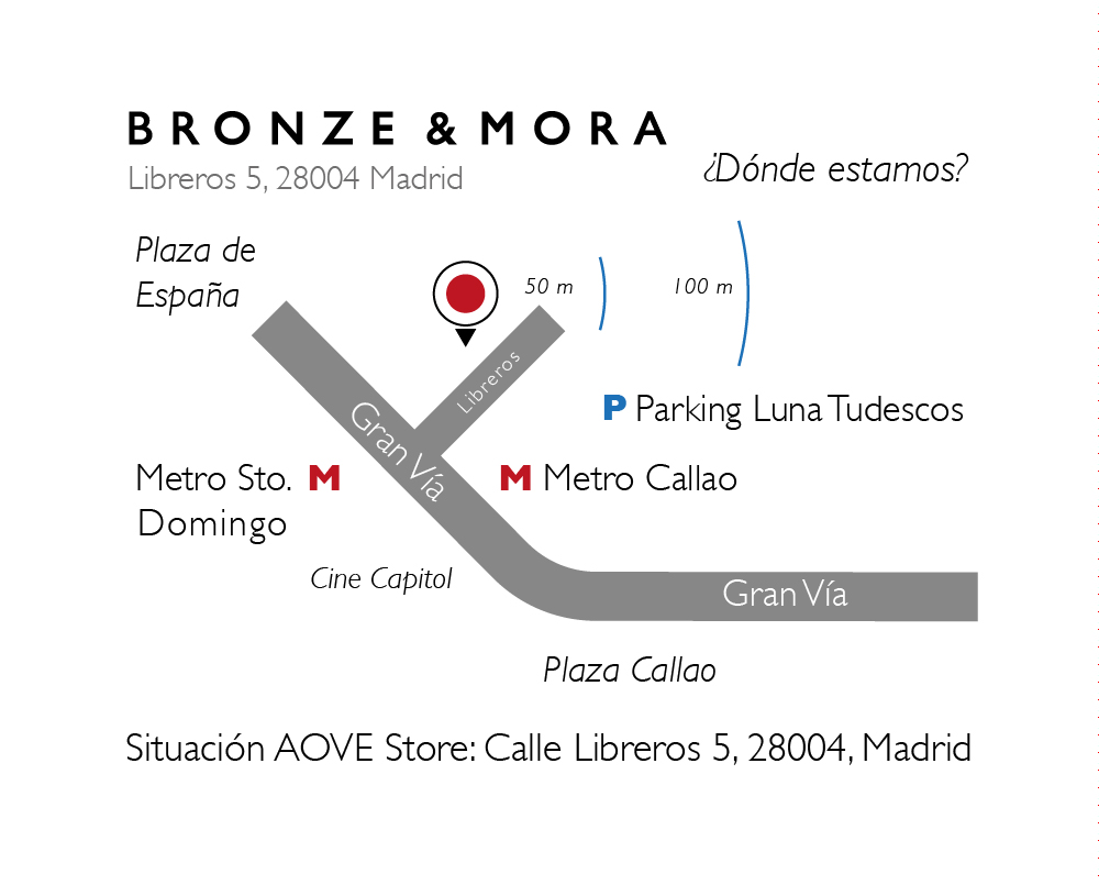 Mapa-tienda-Bronze-&-Mora-aceite-para-regalar-aove-storemadrid
